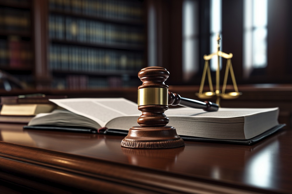 photorealistic lawyer environment